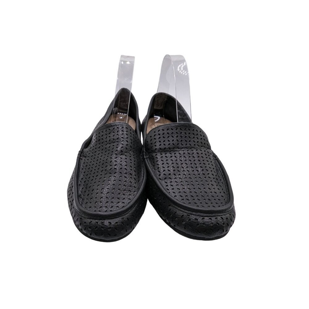 Mia Amore Black Slip On Loafer Flats Memory Foam Women's Size 10W - Picture 3 of 9